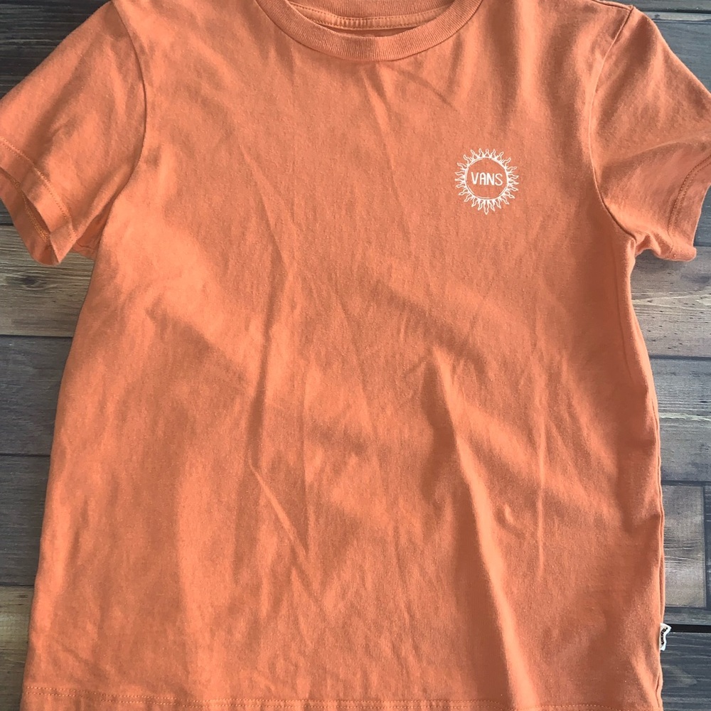 orange xs Vans shirt
